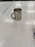 煜飞扬304不锈钢水杯双层防烫耐摔学生口杯幼儿园漱口杯儿童牛奶杯子 304双层杯 中号280ml无盖 实拍图