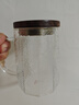 雅集玻璃杯筑铭杯茶杯泡茶杯带过滤木盖喝水杯子玻璃杯男士办公杯 实拍图