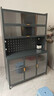 厨房置物架落地餐边柜一体靠墙多层橱柜烤箱碗柜多功能收纳储物柜 五层灰-长60高157-特厚新款 实拍图