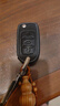 毅迅大众钥匙套迈腾朗逸速腾宝来捷达帕萨特途观途岳桑塔纳汽车钥匙包 A款-插入式启动 实拍图