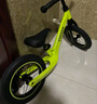 酷骑儿童平衡车1-7岁宝宝滑步车12寸镁合金车身S3实心轮酷骑绿 酷奇 实拍图