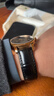 万晨手表带男女真皮表带蝴蝶扣代用天梭浪琴卡西欧dw皮表带黑色19mm 实拍图