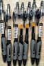 晨光（M&G）文具GP1008按动中性笔学生0.5黑笔签字笔商务子弹头考试专用水笔办公用品黑色10支笔+10支芯 实拍图