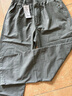 【纯棉耐磨】春秋季纯色休闲裤男士宽松大码直筒裤工装加绒工作裤 军绿色 【夏薄款】 2XL 【适合160-180斤体重】 实拍图