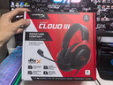 极度未知（HYPERX）Cloud Ⅲ 飓风3有线黑红 DTS音效 53mm驱动单元电竞头戴式游戏耳机 适配三角洲行动 实拍图
