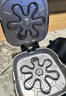 九阳（Joyoung）0氟钛瓷大功率花瓣加热电饼档 远红外立体焱烤烙饼锅早餐机 上下可拆三明治薄饼机GK350[政府补贴] 实拍图