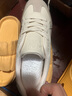 大东德训鞋女鞋2025春季新款时尚休闲拼接平底低跟系带圆头C7561 米灰色 37 实拍图