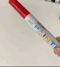 得力（deli）油漆笔DIY防水防油不掉色白色黑色马克笔记号笔工业补漆轮胎笔涂鸦笔金属模型补漆笔 【12支红色】2.0mm线幅 实拍图