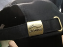 李宁帽子男2024年新款秋季新款运动鸭舌帽女遮阳防晒太阳帽旅行棒球帽 标准黑-【刺绣金logo 男女同款】 均码 实拍图