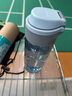 乐扣乐扣（LOCK&LOCK）运动水杯男女便携茶杯塑料杯带茶网水杯子开学军训水杯 ABF762BLU- 550ml 实拍图