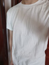 迪卡侬短袖t恤内搭快干透气半袖白色打底衫纯色上衣体恤衫雪白M-5215234 实拍图
