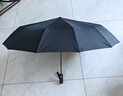 HDIRXG全自动雨伞遮阳伞超大号加固加厚结实男女学生抗风防晒折叠太阳伞 264骨超强版雨伞-黑色 实拍图