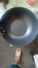 【亏本清仓】韩式麦饭石色不粘锅平底锅铁锅电磁炉不带盖 【出口品质】持久不粘28cm无盖 实拍图