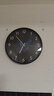 摩门（Momen）挂钟 家用客厅卧室 36cm 时钟 北欧时尚大气免打孔挂墙石英钟表  实拍图