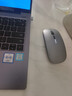 英菲克（INPHIC）M1无线鼠标可充电办公蓝牙三模电量显示静音便携适用于惠普华硕苹果IPAD笔记本电脑无限轻音 【蓝牙三模电量显示版-无线轻音】顶配版-金属灰 实拍图
