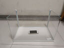 森森 超白玻璃小鱼缸HRK-500套缸款(长50cm)热弯玻璃+过滤器+水草灯 实拍图