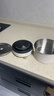美的（Midea）电煮锅 电炒锅 便携式折叠锅 分体式小电锅 316L不锈钢 0涂层旅行出差烧水电水壶多功能锅XZC16X01 实拍图