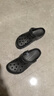 CROCS卡骆驰洞洞鞋贝雅男鞋女鞋轻便耐磨一脚蹬拖鞋休闲鞋|10126 【预售】黑色-001 44 (280mm) 实拍图