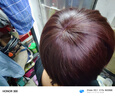 姬玛假发片女头顶全真发遮白发补发片蓬松薄款自然中老年妈妈母亲节 递针顶心9*9 棕色系 15cm 实拍图