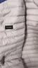 迪卡侬（DECATHLON）短款羽绒服轻薄薄外套户外运动保暖内胆排骨羽绒服TREK100 男款-冰川灰-立领 XL 实拍图