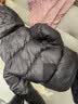 英爵伦（Enjeolon）344g高充绒90绒子连帽羽绒服男士冬季新款白鸭绒面包服极寒外套潮 黑色 M (推荐110-125斤) 实拍图