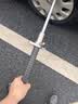 棠溪塘实心甩棍防身武器合法随身车载多功能伸缩棍打狗棍棒安防安保 【32寸】挡刀款78CM钛银 实拍图