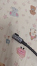 值计USB4全功能type-c数据线8K视频线PD240W快充电苹果安卓雷电4/3移动硬盘盒一线通40G连接线弯头 1米 实拍图