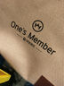 1号会员店（One's Member）仿麻手提包托特包 实拍图