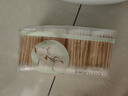 名创优品（MINISO）棉签便携装棉棒化妆掏耳棉花棒棉花签圆头+尖头双头设计200支*4袋 实拍图