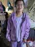 迪士尼女童外套春秋装儿童连帽卫衣大童休闲运动服童装 L2003香芋紫 170 实拍图