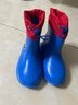 lemonkid儿童雨鞋男女童防滑鞋小童宝宝防水雨靴 星航小恐龙新款 200 实拍图