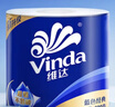 维达（Vinda）有芯卷纸【孙颖莎推荐】蓝色经典4层200克*27卷 高克重卫生纸整箱 实拍图