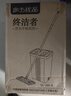 家杰优品平板拖把45CM2布家用一拖净免手洗2025干湿两用拖布墩布带桶 实拍图