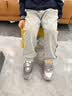 NEW BALANCE中小童鞋 男女童秋季百搭格雷系灰运动鞋574 实拍图