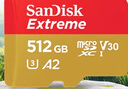 闪迪（SanDisk）512GB TF(MicroSD)内存卡 4K极速金卡A2 V30 U3行车记录仪 运动相机无人机 监控存储卡 读190MB/s 实拍图