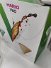 HARIO 咖啡滤纸V60系列滴漏式过滤纸袋原木漂白手冲滤纸日本原装进口 1-4人份盒装原木100枚 实拍图