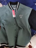 卡帕（Kappa）棒球服男夹克外套拼接飞行服长袖卫衣 奇兵蓝-8311 XL 实拍图