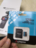 金士顿（Kingston）128GB TF（MicroSD）存储卡 内存卡U3 V30 A2 4K适配大疆Pocket 3/Action 5/无人机/运动相机/监控 实拍图