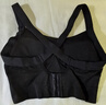 浪莎高强度运动内衣女防震大胸瑜伽背心一体式跑步健身文胸罩 黑色L 实拍图