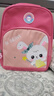 双星（doublestar）儿童书包幼儿园男女可爱小背包 玫粉配浅粉色 实拍图