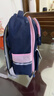 嘟嘟猴DDHOU嘟嘟猴新款小学生书包男女儿童1-6年级轻便减负防水护脊正品 宝蓝粉小号 实拍图