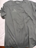 阿迪达斯短袖男2025运动健身户外亲肤透气轻薄速干T恤衫 深灰/浅灰 L 实拍图