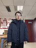 网易严选中国大鹅x燕云联名款地表强温90白鹅绒短款派克羽绒服-30℃抗寒 A款25秋冬-润泽黑 S 实拍图