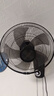 钻石牌壁扇壁挂风扇挂壁式电风扇家用墙壁摇头挂扇挂式工业电扇大风力宿舍餐厅FB-40-3 实拍图