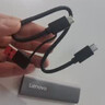 联想（Lenovo）512GB 移动硬盘固态(PSSD) ZX1 Type-c USB3.1双接口 读速560MB/s 手机直连 电脑 灰色 实拍图