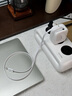 图拉斯yoga充电器【自带伸缩线｜尊享45w】苹果17充电头iphone17promax16充电器40W双口氮化镓套装手机 【苹果白】适配苹果17-15/华为/安卓 【伸缩充电器领创者】全球销售额第一 实拍图