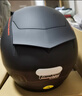 坦克摩托车头盔3C四分之三盔T536四季防风B.Duck电动车安全帽男女 亚黑洛克【热卖】【彩色镜片+透明镜片】 XL（建议头围58-60cm） 实拍图
