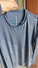 迪卡侬（DECATHLON）长袖t恤男春夏季跑步服男士打底衫速干衣运动跑步健身速干长袖 墨青色 L 实拍图