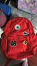 Converse匡威书包新款双肩包学生初中男女童背包休闲书包 学院红 M【30*11.5*44cm 约15L】 实拍图