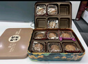 华美月饼礼盒蛋黄纯白莲蓉金腿五仁低糖高档双层铁盒装盈月双辉1000g 实拍图